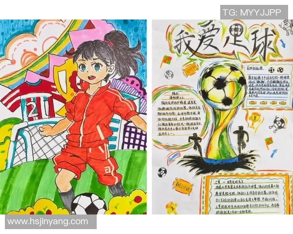 可爱壁纸足球明星画作展现青春活力与运动魅力的完美结合